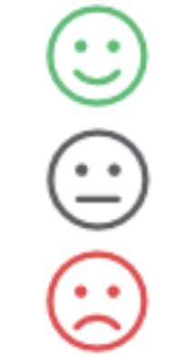 Sentiment smileys