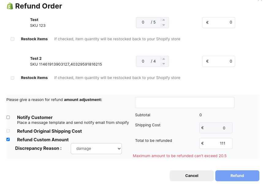 How to modify Shopify orders in eDesk, Link your webstores